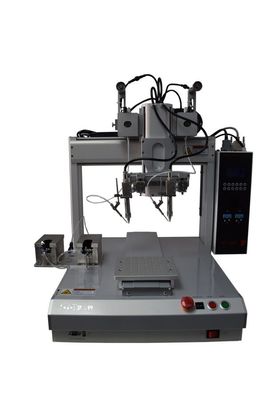 羅布特三軸雙頭自動焊錫機 電子產品自動化加工的革新力量